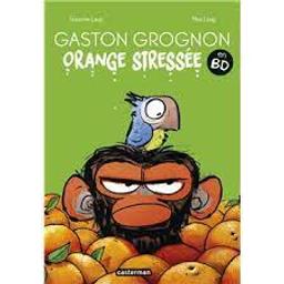 Gaston Grognon: Orange stressée : en BD | Lang, Suzanne. Auteur