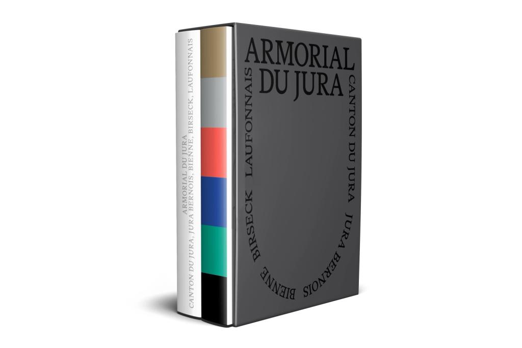 Armorial du Jura : canton du Jura, Jura bernois, Bienne, Birseck, Laufonnais : XIIIe siècle - 1815 / texte et dessins Nicolas Vernot | 