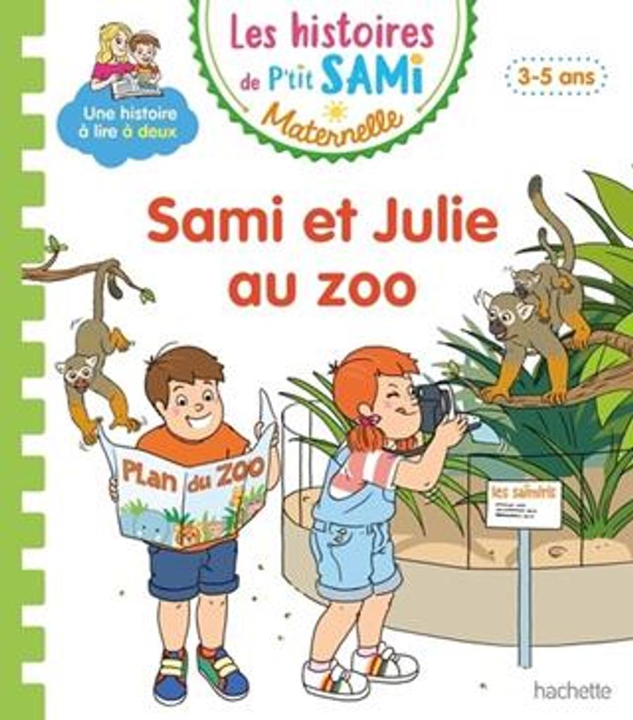 Sami et Julie au zoo : une histoire à lire à deux [2] / texte: Sophie de Mullenheim ; illustrations: Alain Boyer | 
